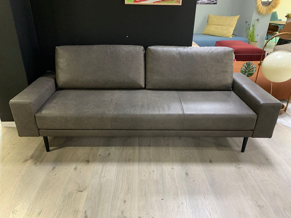 Freistil - Sofa- fs170 - Leder grau - sofort verfügbar