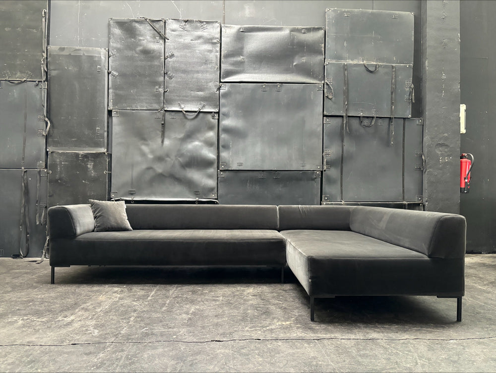 freistil - Sofa - freistil 185 - Stoff schwarz - sofort verfügbar