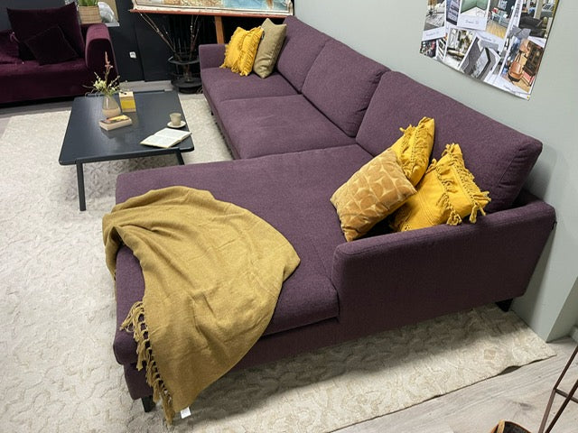 Freistil - Sofa- fs 134 - Stoff violett - sofort verfügbar