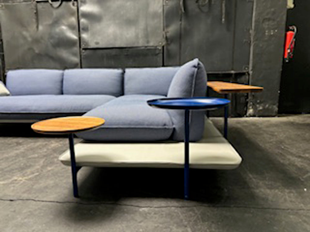 Rolf Benz - Sofa - RB Addit - Stoff blau - sofort verfügbar