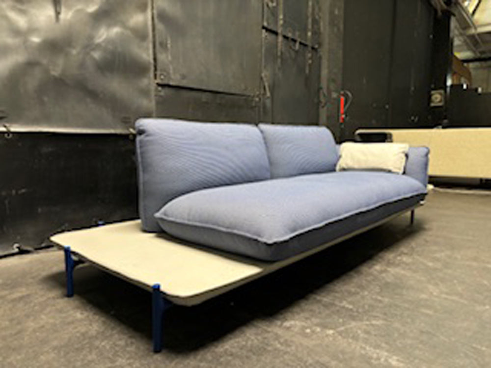 Rolf Benz - Sofa - RB Addit - Stoff blau - sofort verfügbar