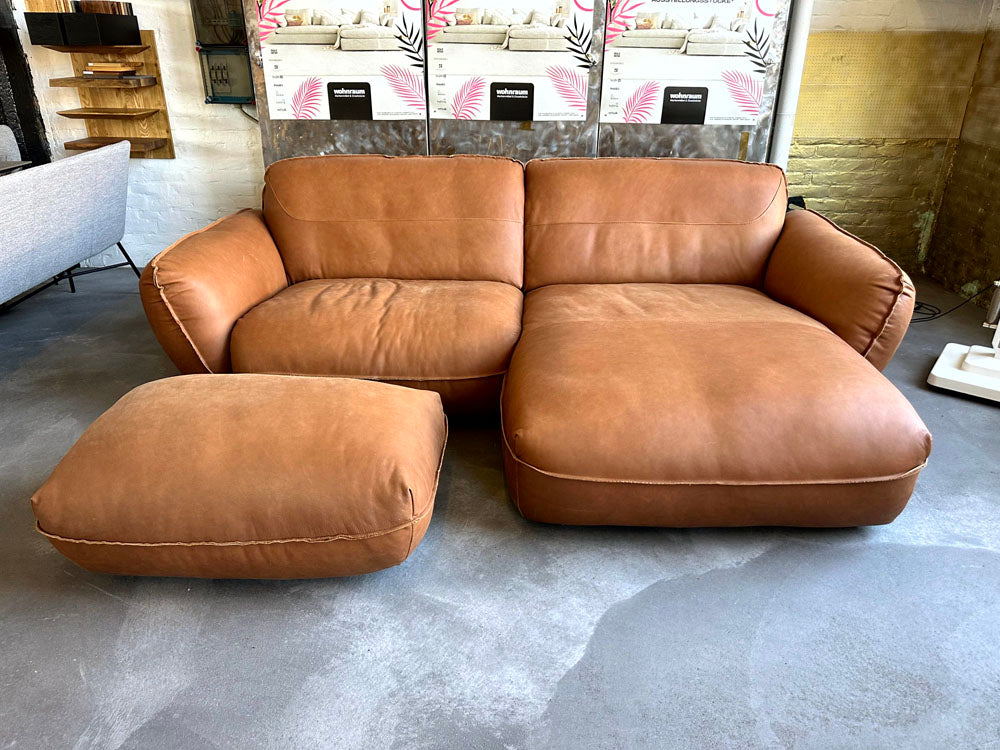 Be Type - Sofa - Be Chilled - Leder cognac - sofort verfügbar