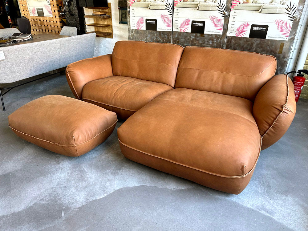 Be Type - Sofa - Be Chilled - Leder cognac - sofort verfügbar