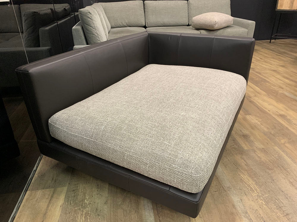 Rolf Benz - Sofa - RB 60 SINA - Stoff-Leder Kombi - sofort Verfügbar