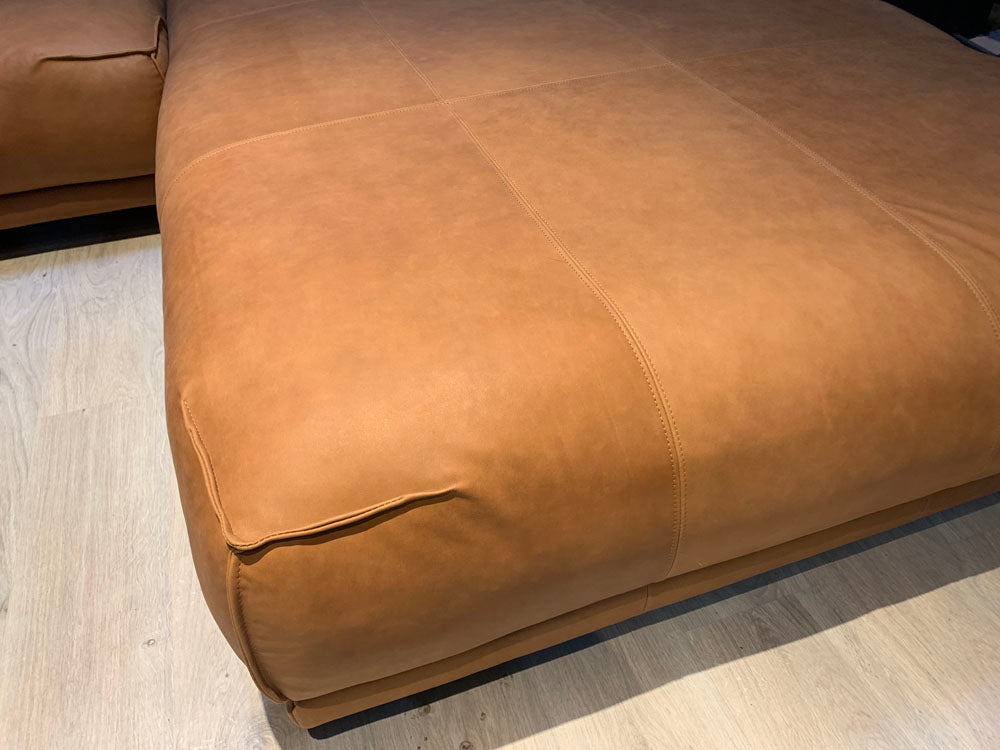 freistil - Sofa - freistil 136 - Leder cognac - konfigurierbar