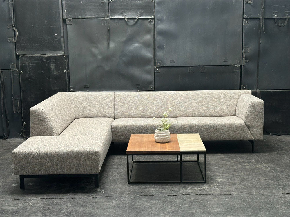 Rolf Benz - Sofa - RB 318 Linea - Stoff grau - sofort verfügbar