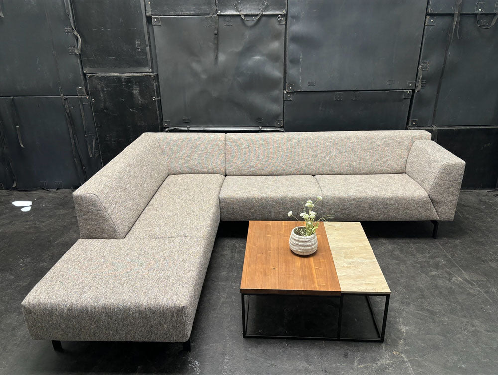 Rolf Benz - Sofa - RB 318 Linea - Stoff grau - sofort verfügbar