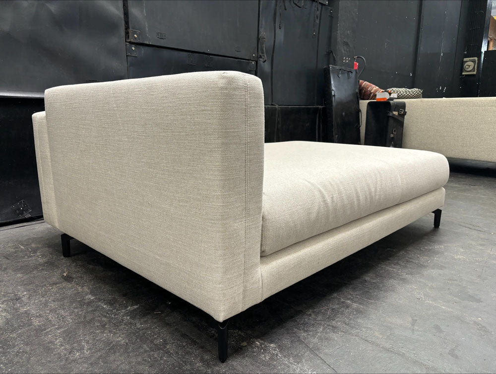 Rolf Benz - Sofa - RB 007 Nuvola - Stoff beige - sofort verfügbar