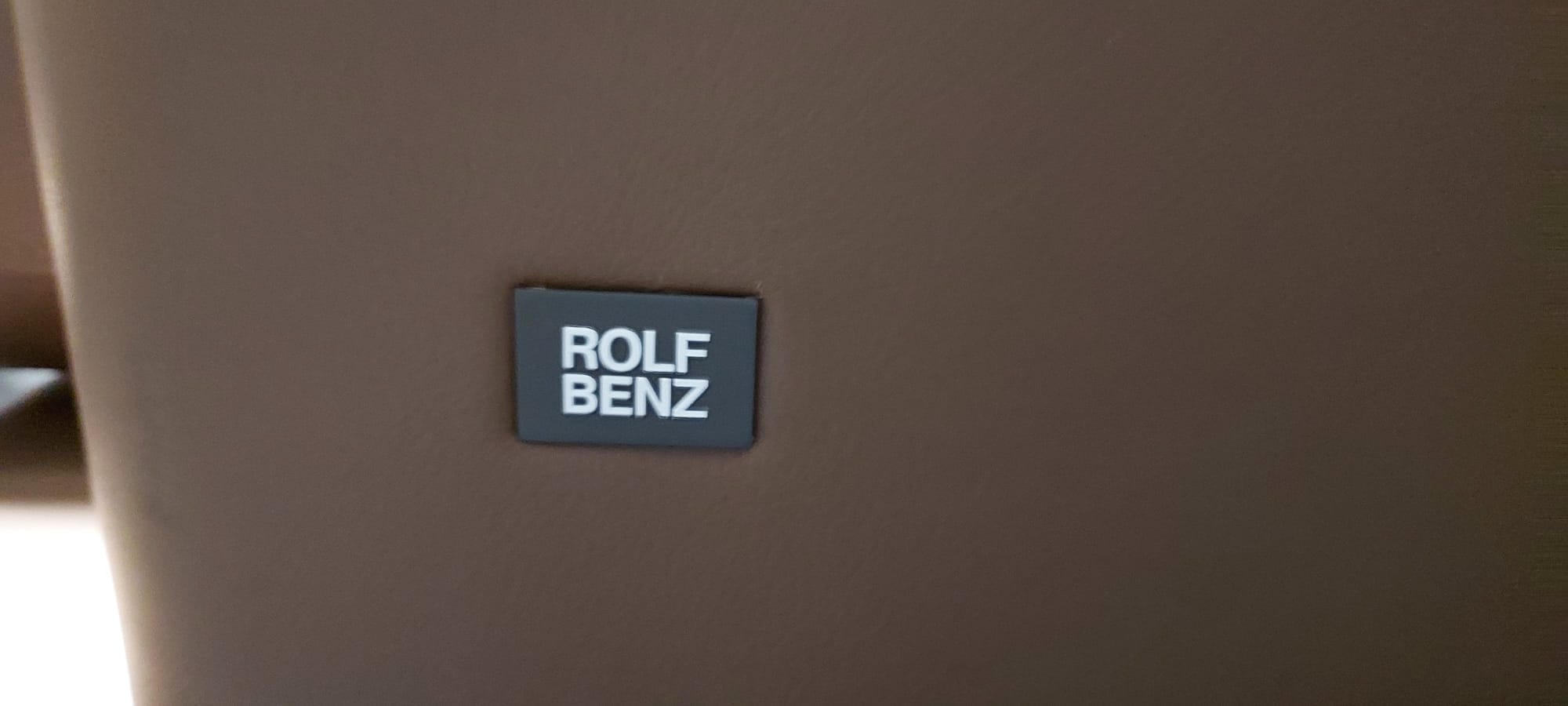 Rolf Benz - Sofa - RB 009 Cara -Leder ockerbraun - sofort verfügbar