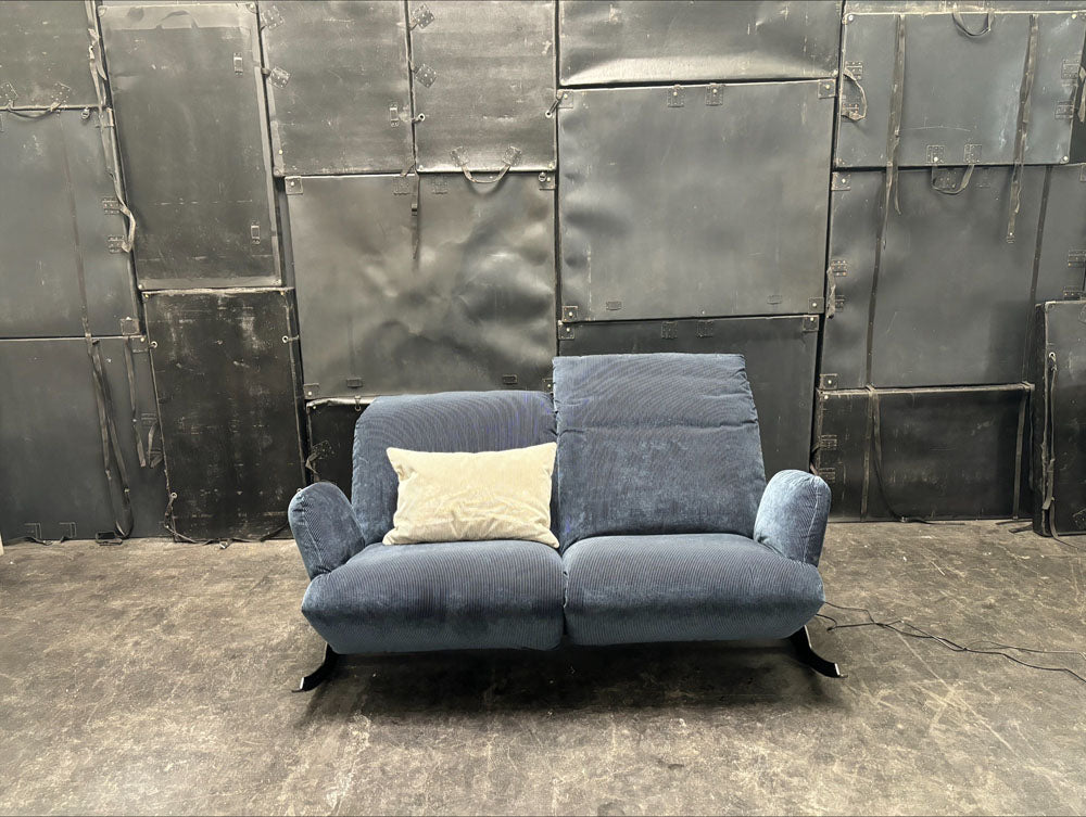 Bullfrog - Sofa - Rockfrog - Stoff blau  - sofort verfügbar