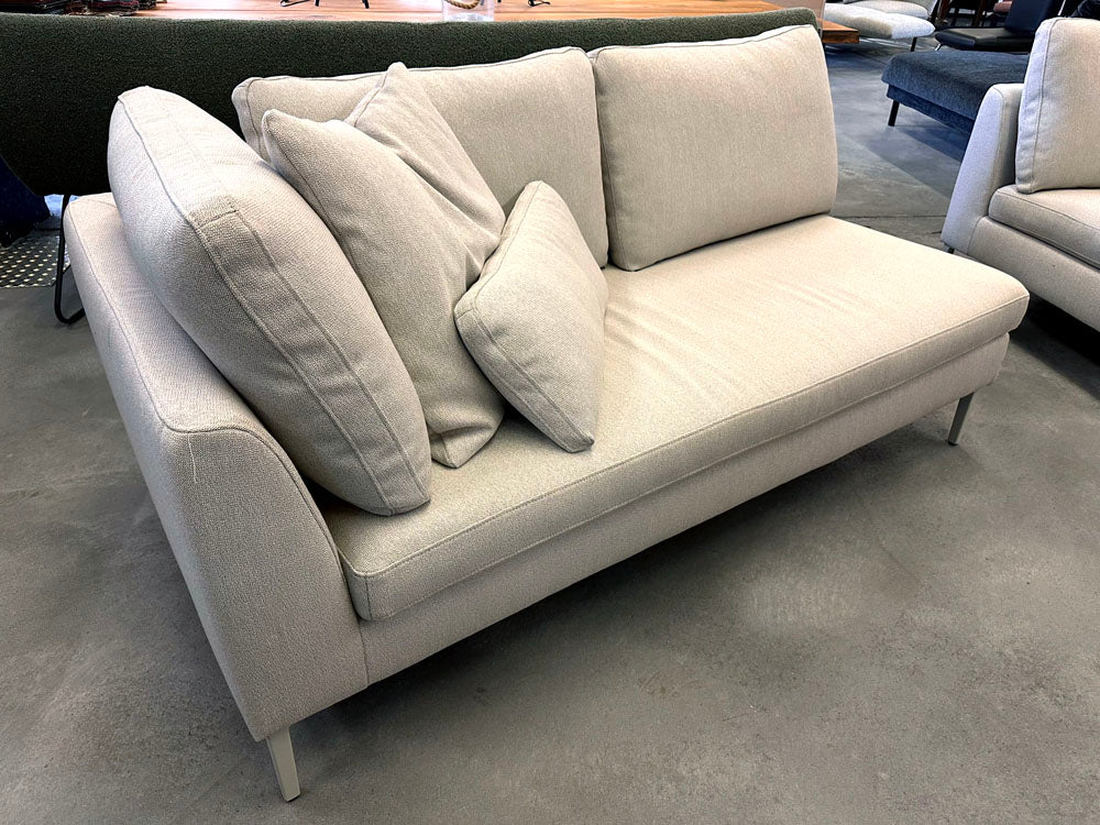 Rolf Benz - Sofa - RB 510 Mioko - Stoff grau - sofort verfügbar