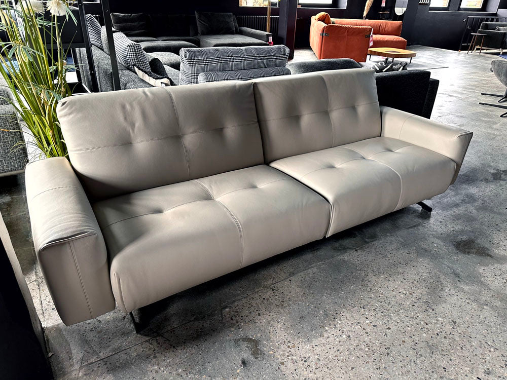 Rolf Benz - Sofa - RB 50 - Leder beige - sofort verfügbar