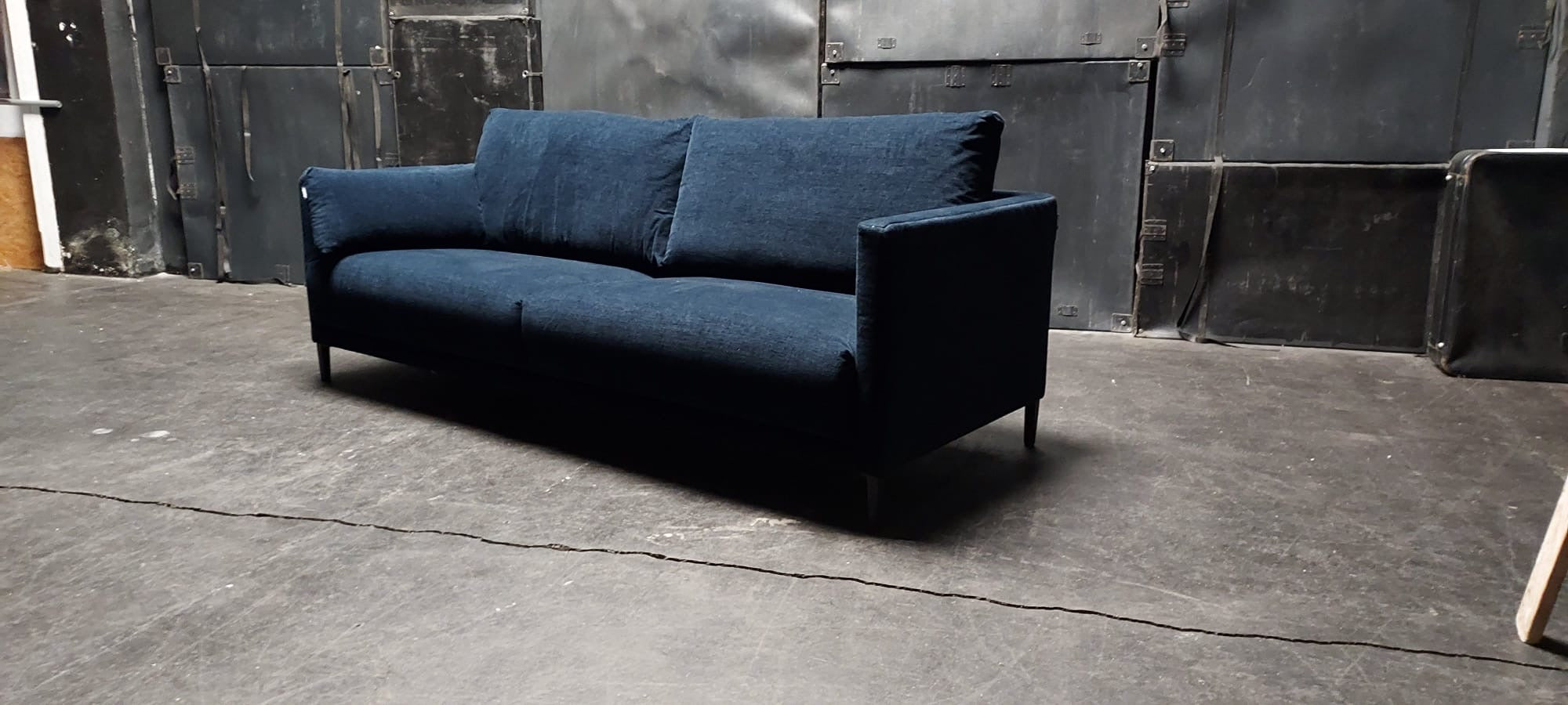 Fresitil - Sofa - Freistil 133 - Stoff blau - sofort verfügbar