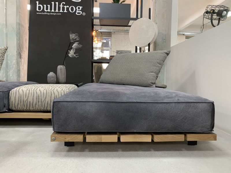 Bullfrog - Sofa - 0319 Tao - Leder grau - konfigurierbar